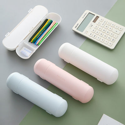 Transparent PVC Plastic Cute Pure Clear Pencil Case for Schools Offices Unisex Design