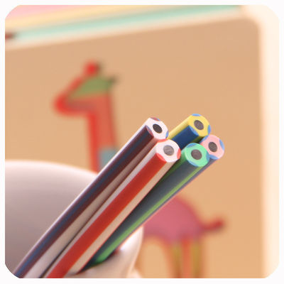 Learning Office Supplies Writing Drawing Pencils Colorful Soft Pencil for Promotions