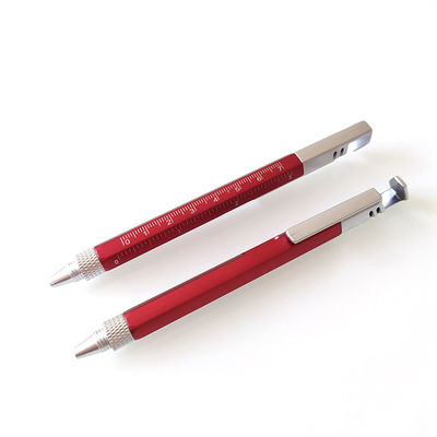 Multi-function Phone Holder Plastic Level Screwdriver Inch Scale Tool Ballpoint Pen OEM/ODM