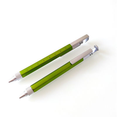 Multi-function Phone Holder Plastic Level Screwdriver Inch Scale Tool Ballpoint Pen OEM/ODM