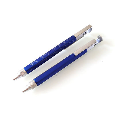 Multi-function Phone Holder Plastic Level Screwdriver Inch Scale Tool Ballpoint Pen OEM/ODM