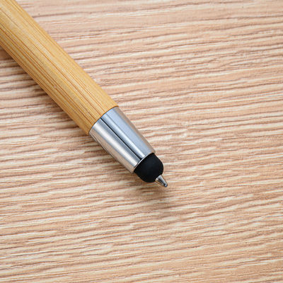 Custom LOGO Eco Friendly Bamboo Gel Ballpoint Pens Bamboo Pen Erasable