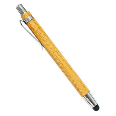 Custom LOGO Eco Friendly Bamboo Gel Ballpoint Pens Bamboo Pen Erasable