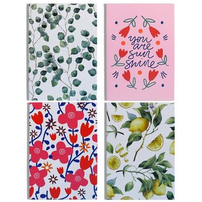 Custom Logo Paper Journal Notebooks Hardcover Dairy A5 Sewing Binding Daily Planner